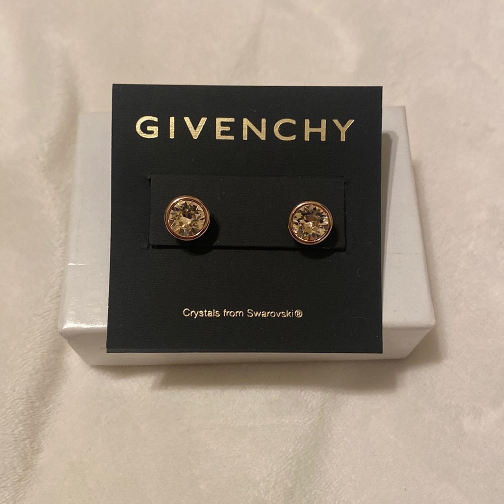 Givenchy Rose Gold Stud Earrings